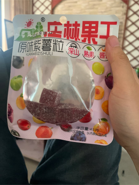 庄林果干 原味紫薯粒