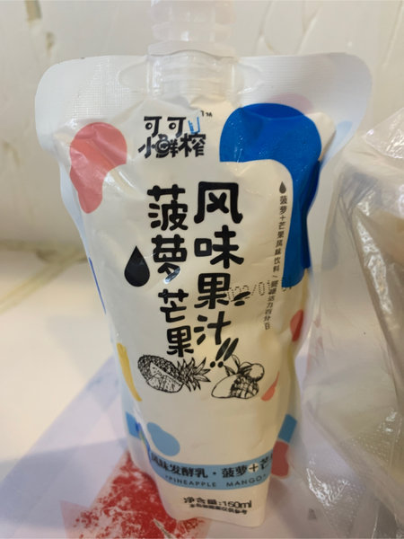 可可 小鲜榨菠萝芒果益生菌风味果汁150ml