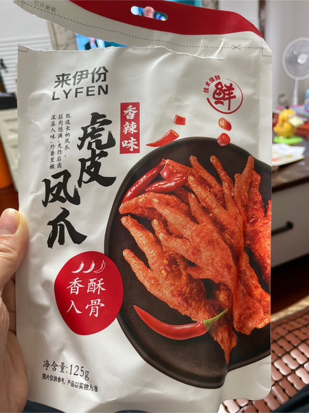 来伊份电商 虎皮凤爪(香辣味)125g