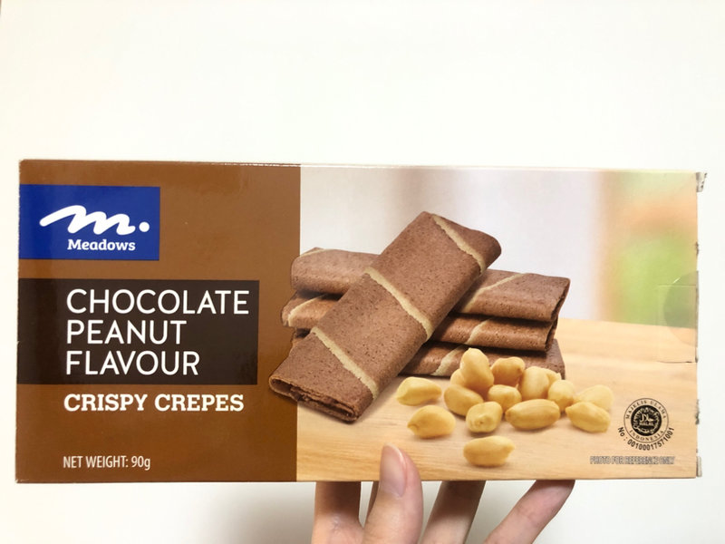 Meadows Chocolatepeanutflavourcrispycrepes