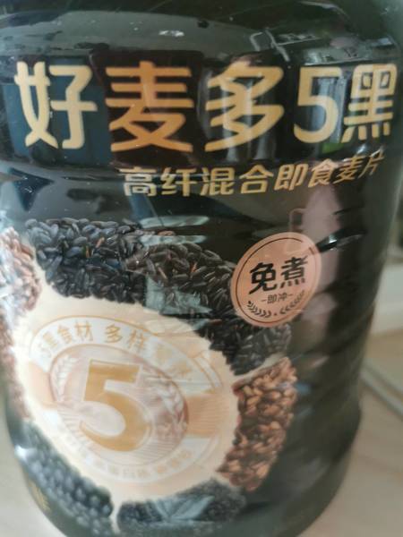 好麦多 5黑高纤混合即食麦片888克