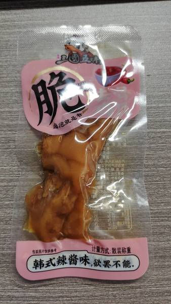 三国五味 去骨鸡爪韩式辣酱味