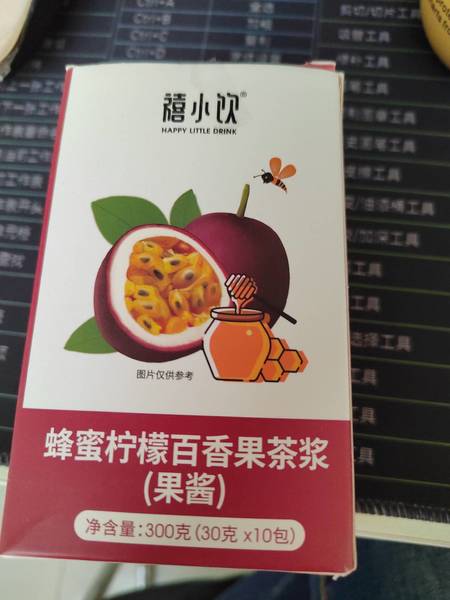 禧小饮 蜂蜜百香果茶浆整盒