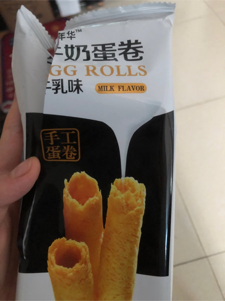 豆年华 牛奶蛋卷