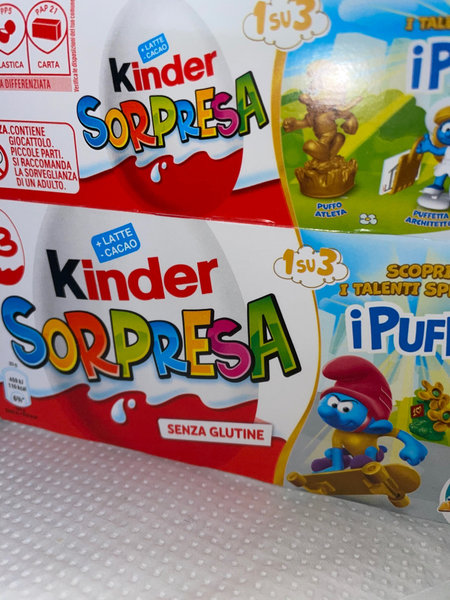 kinder sorpresa 巧克力蛋