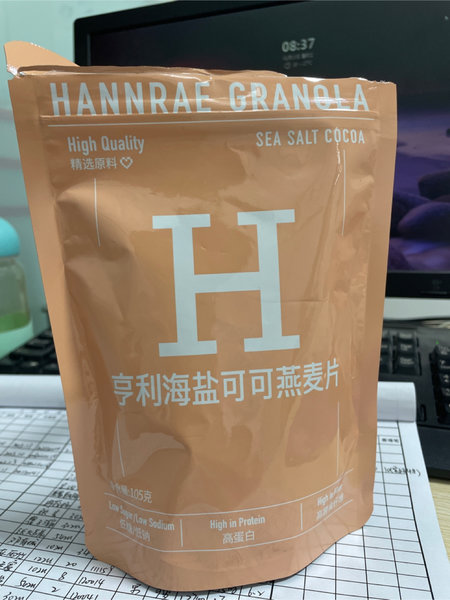 亨利 海盐可可燕麦片105g