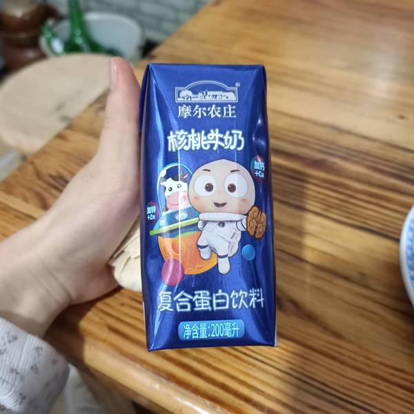 摩尔农庄 核桃牛奶200ml