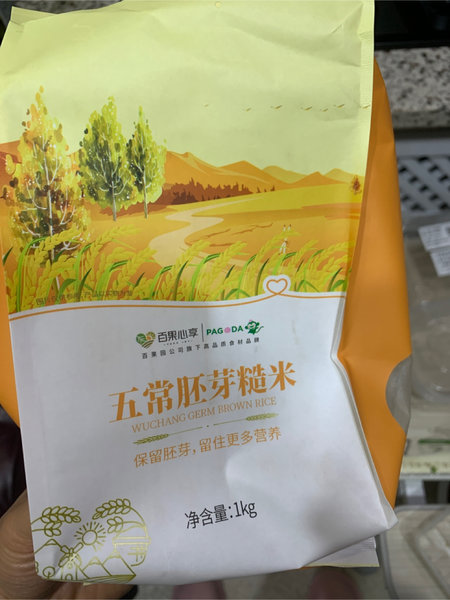 百果心享 五常胚芽糙米1kg