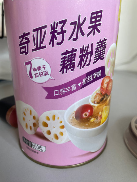 谷嘉力 奇亚籽水果藕粉羹600g