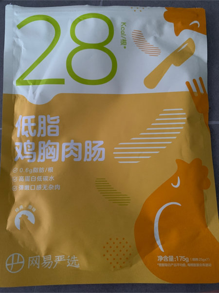 网易严选 低脂鸡胸肉肠(原味)