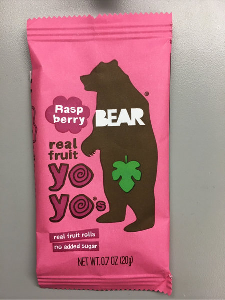 <em>Bear</em> Realfruitrolls(Raspberry)