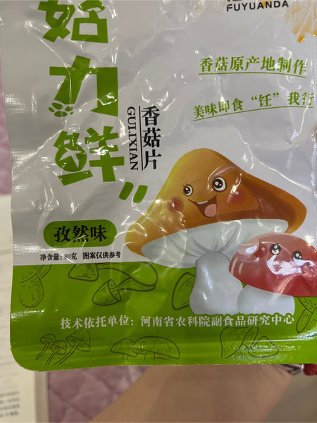 福源达 菇力鲜香菇片孜然味