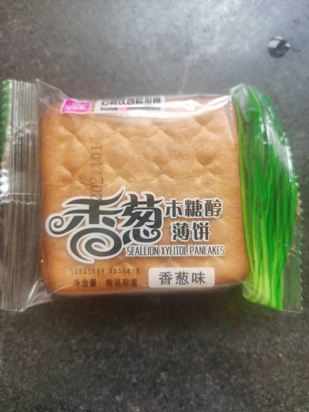 港嘉利 香葱木糖醇薄饼