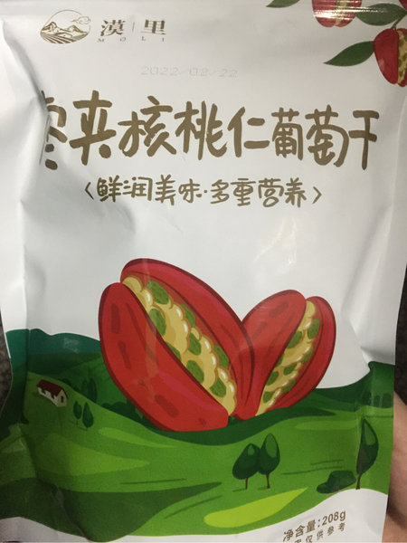 漠里 栆夹核桃仁葡萄干