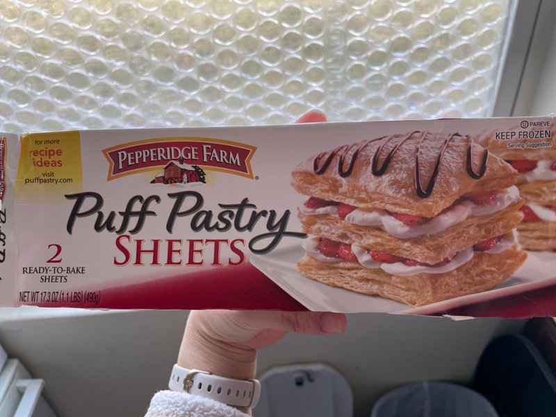 Pepperidge Farm puffpastry