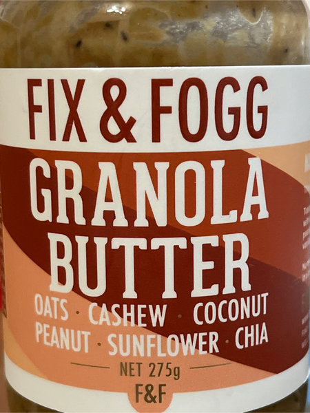 <em>FIX</em> & FOGG GranolaButter