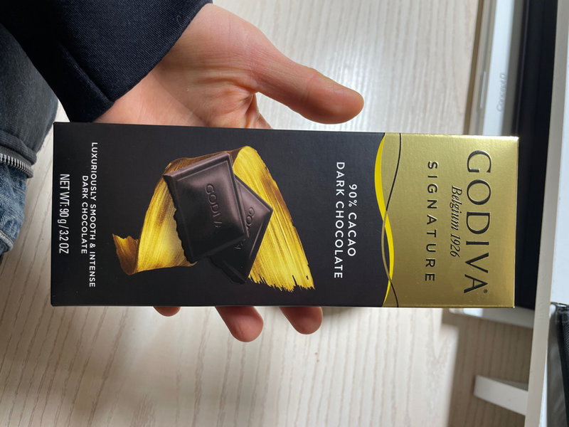 Godiva 歌帝梵GODIVA醇享系列<em>黑巧</em>克力<em>90%</em>可可<em>黑巧</em>