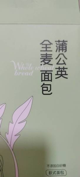 塑女王 蒲公英全麦面包