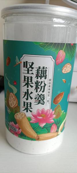 麦朵粒 坚果水果藕粉羹