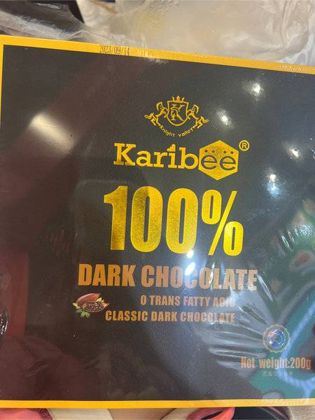 Karibee 可瑞比100%巧克力