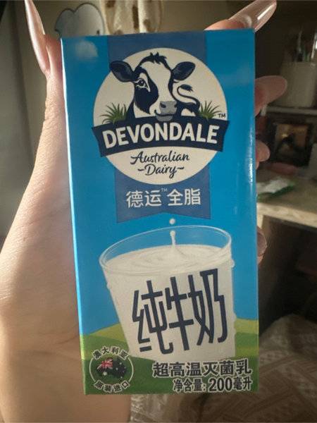 德运 /Devondale全脂纯牛奶