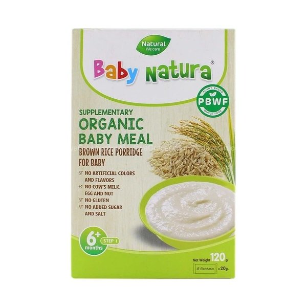 BABY NATURA OrganicBabyMeal-Brownrice