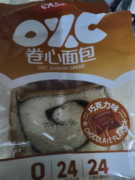 欧小纯 卷心面包【巧克力味】