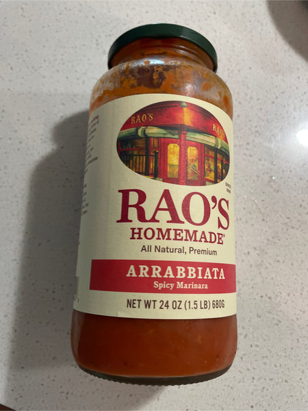 Rao’s 意面酱