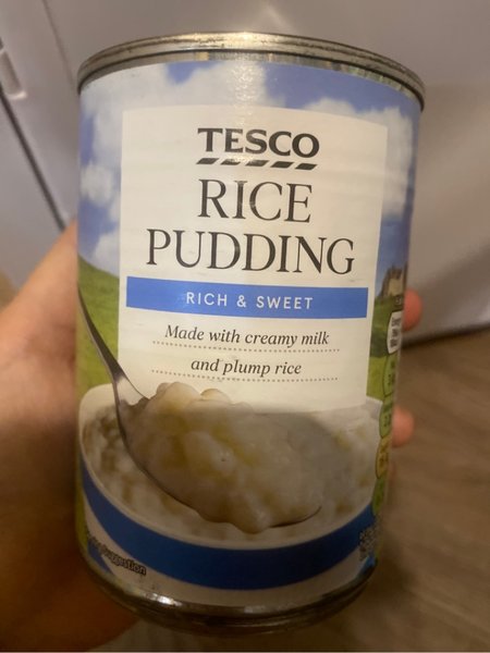 Tesco乐购 米布丁ricepudding