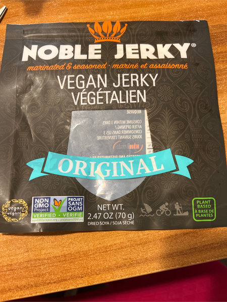 Nobel Jerky 原味素肉干