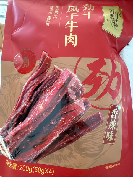 东方甄选 劲干风干牛肉【香辣味】