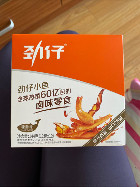 劲仔 12g深海小鱼  糖醋味