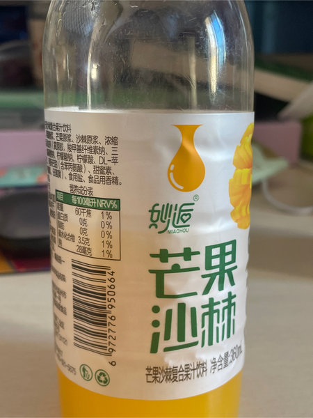 妙逅 复合果汁饮料芒果味