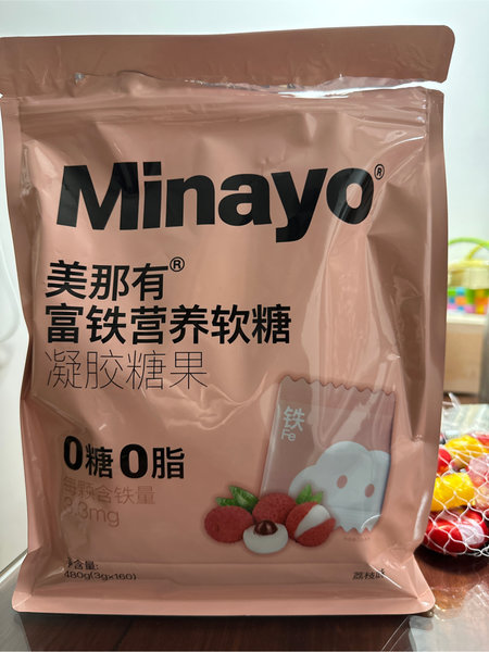 美那有Minayo 富铁营养软糖【荔枝味】