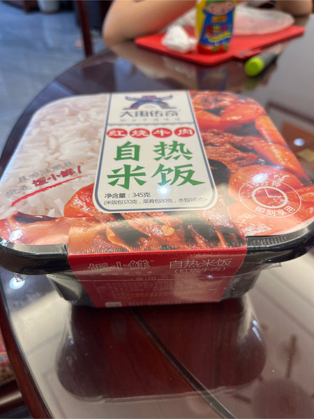 大禹传奇 红烧牛肉自热米饭