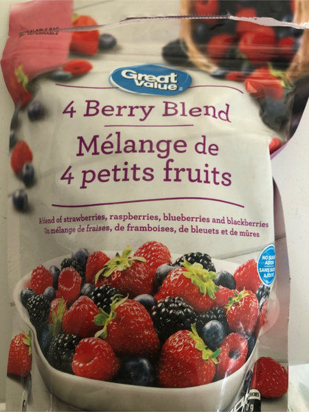 Great value 4berryblend