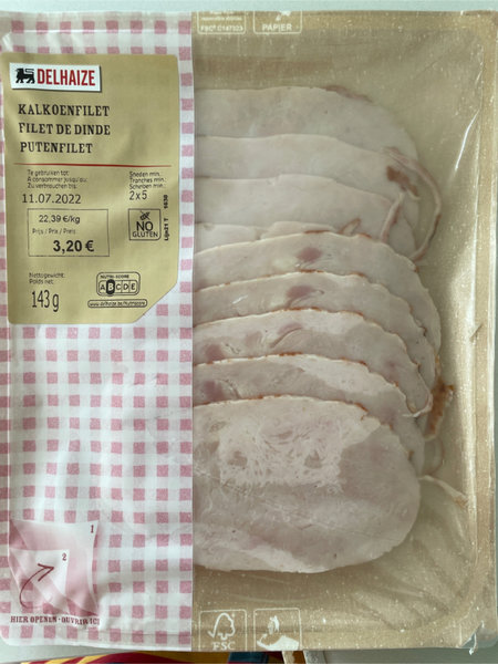 delhaize <em>火鸡</em><em>肉片</em>