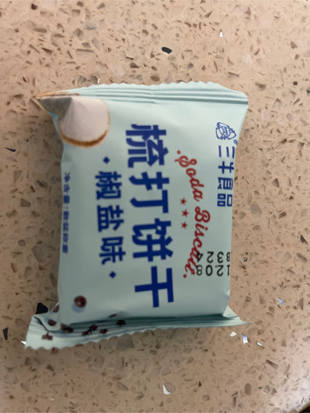 三牛食品 梳打饼干椒盐味