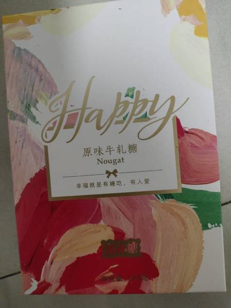 苏小糖 新甜蜜印象原味牛轧糖