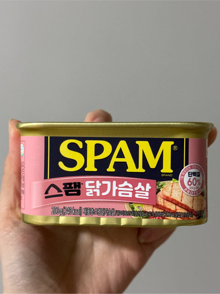 spam 午餐肉닭가슴쌀