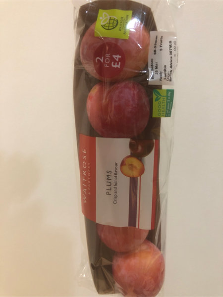 Waitrose & Partners Plums