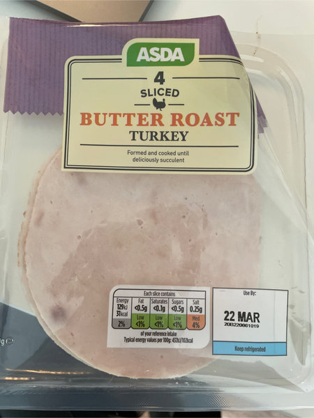 ASDA butterroastturkey