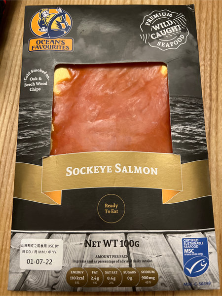 Ocean’s <em>Favourites</em> Sockeyesalmon