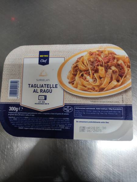 Metro tagliatellealragù