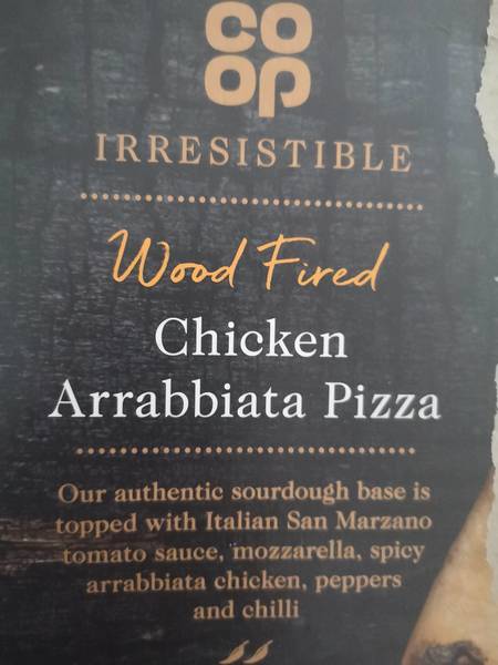 coop ChickenArrabbiataPizza