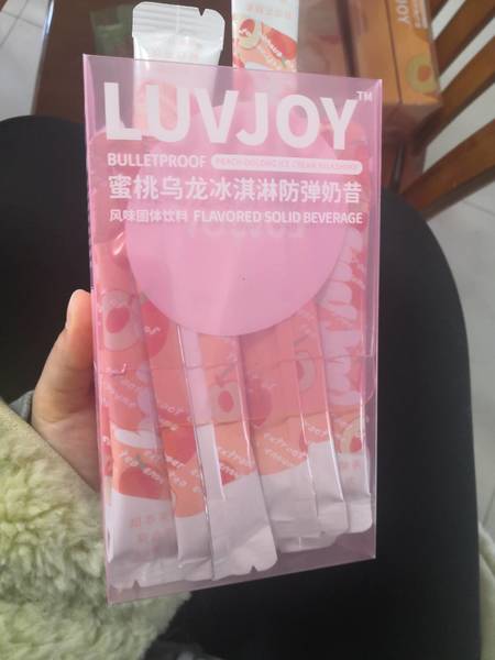 LUVJOY 蜜桃乌龙<em>冰<em>淇淋</em></em><em>防弹</em><em>奶昔</em>