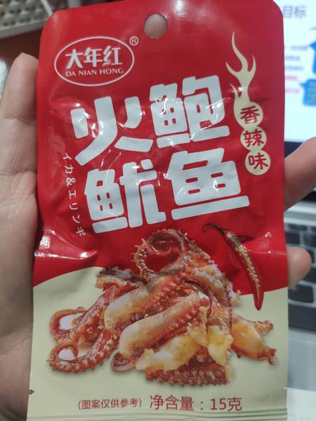 大年红 火鲍鱿鱼香辣味