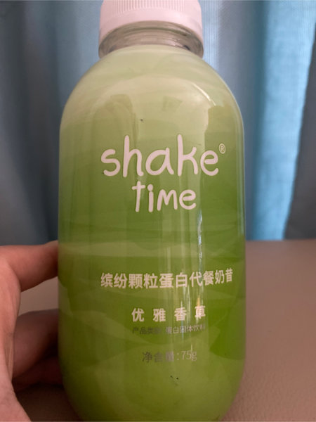 shaketime 缤纷颗粒蛋白代餐奶昔50g香草味