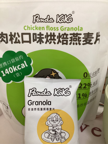 Panda <em>KoKo</em> PANDA <em>KOKO</em>海苔肉松烘焙麦片300g