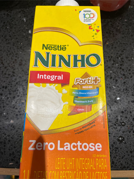 Nestle ninho Leiteuhtintegralparadietascomrestricaodelactose